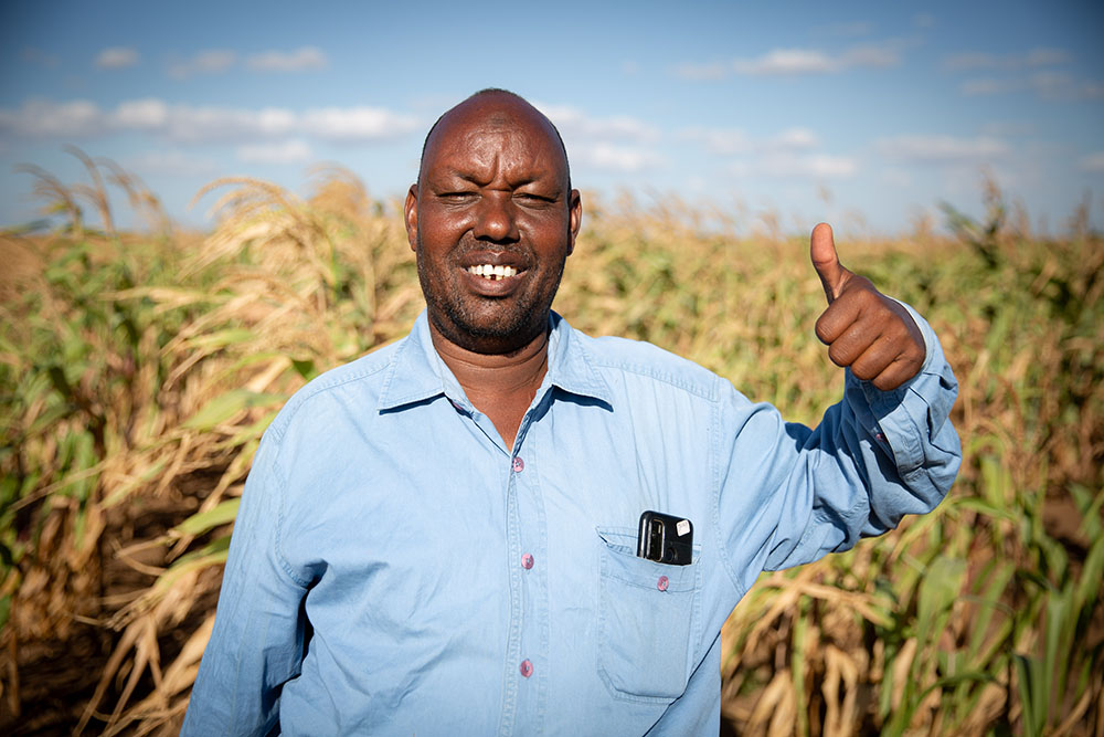 Kenyan farmer