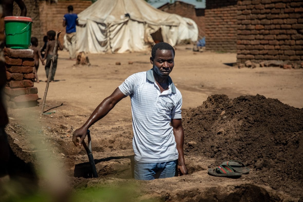 a Displacement Camp in Malawi