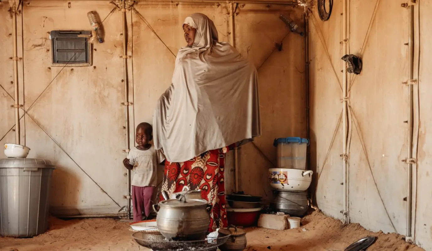 Fanta Oumara is one of the many displaced women in Niger who has participated in Concern's financial empowerment programs in recent years.