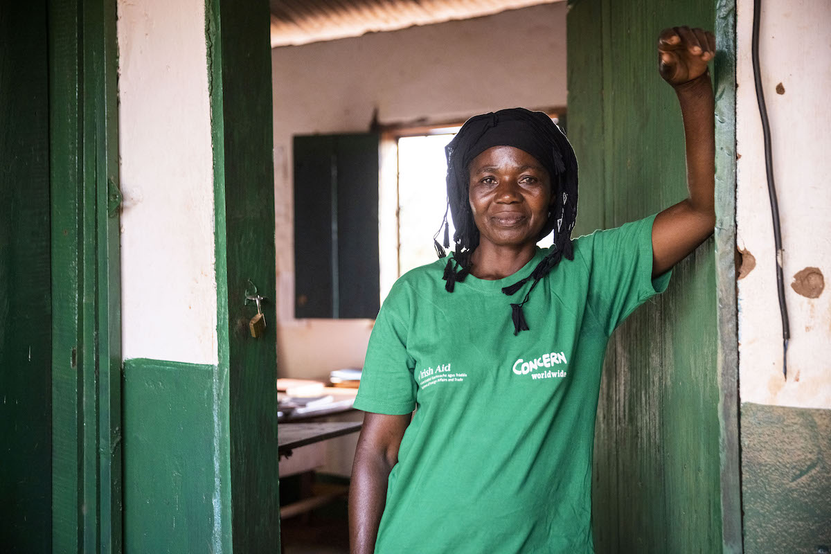 Buneuna Nataali is a Community worker at a clinic in Boyali. (Photo: Ed Ram/Concern Worldwide)