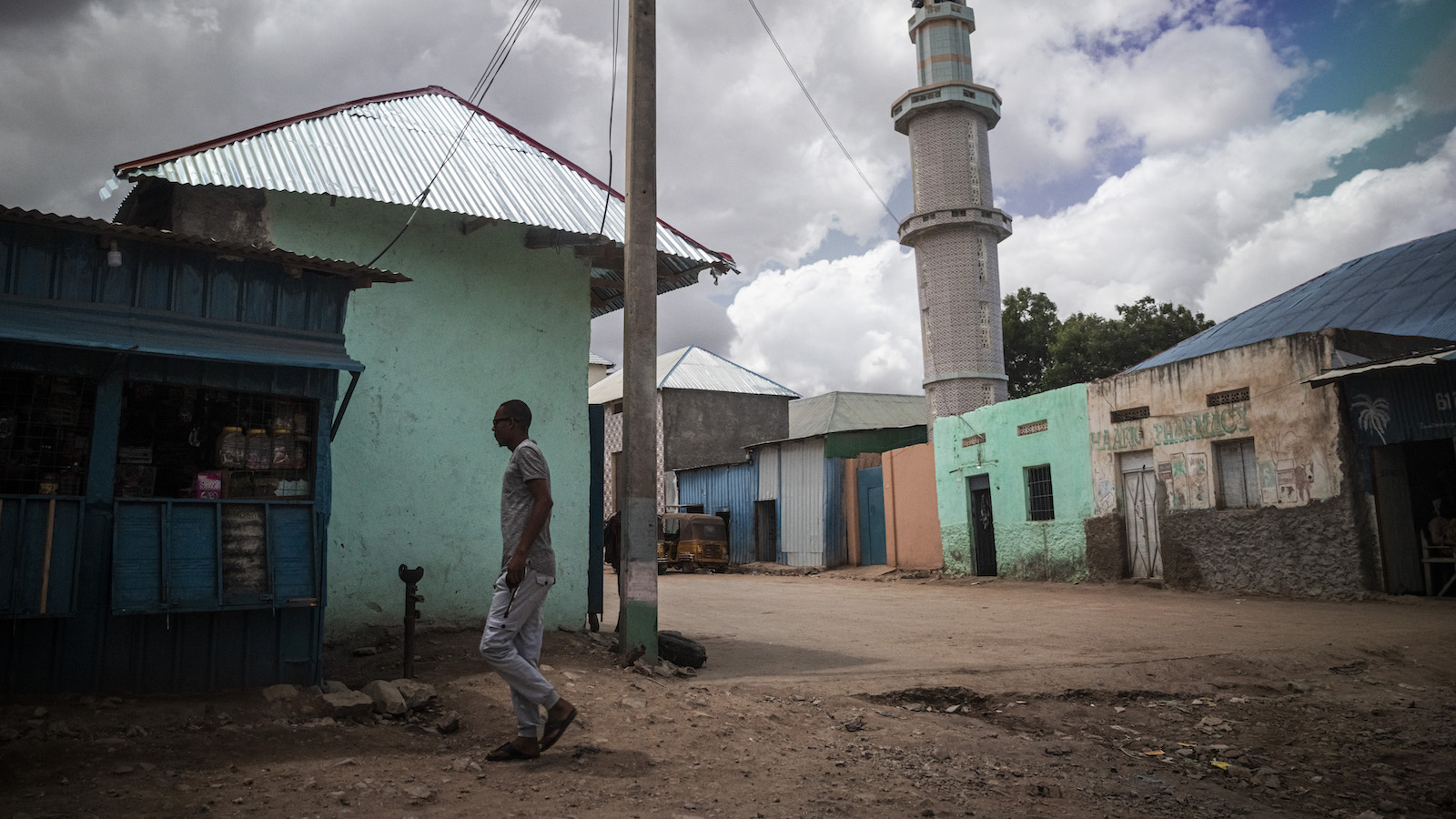 A street scene in Baidoa, Somalia. (Photo: Ed Ram/Concern Worldwide)