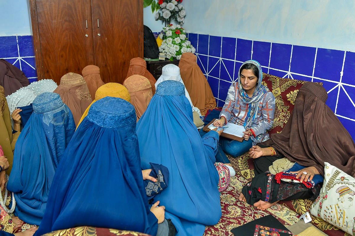 In Pakistan, Concern runs the program Support Afghan Refugees in Livelihoods and Access to Markets (SALAM) in partnership with Indus Culture Heritage Foundation. (Photo: Mustafa Awan/Concern Worldwide)