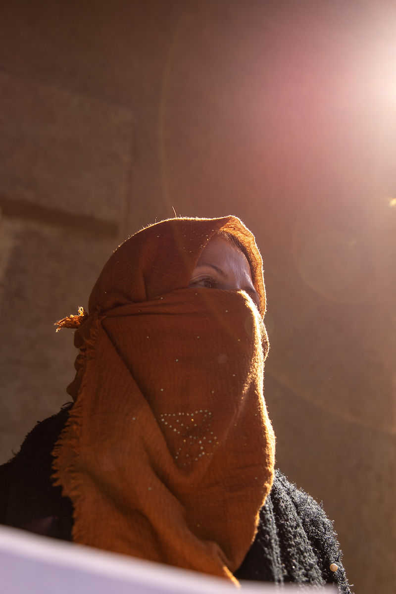 Reem* a Livelihoods program participant, in Tabqa. (Photo: Gavin Douglas/Concern Worldwide)