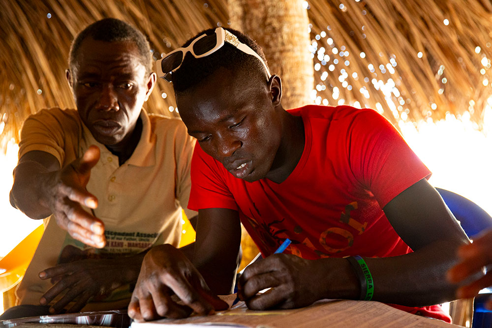 VSLA Chairman in Sierra Leone