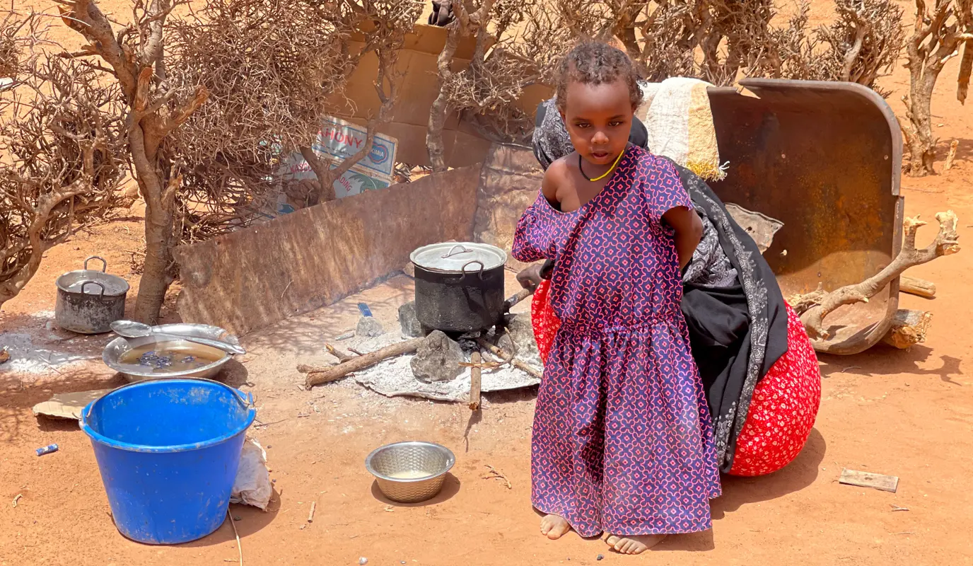 Nimco's young daughter. (Photo: Farhan Omar/Concern Worldwide)