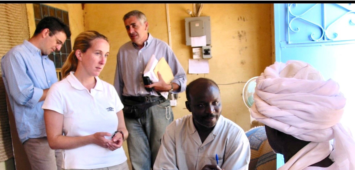 Concern staff in Darfur