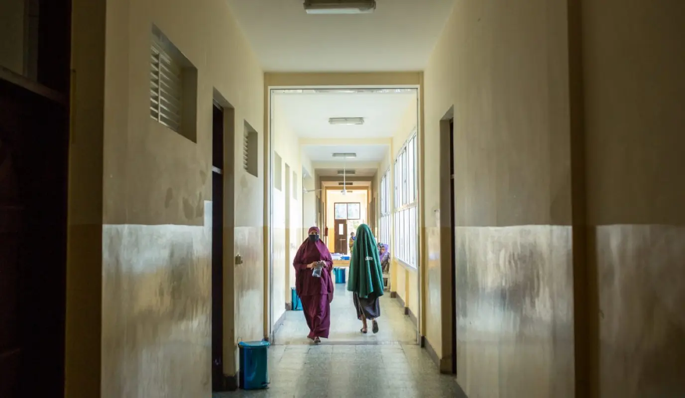 Banaadir hospital in Mogadishu, Somalia.